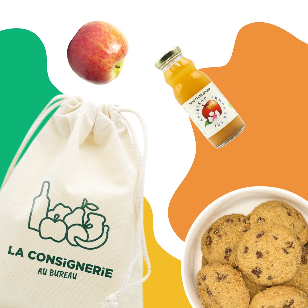 Snacks sains et boissons fraîches La Consignerie pour le bureau